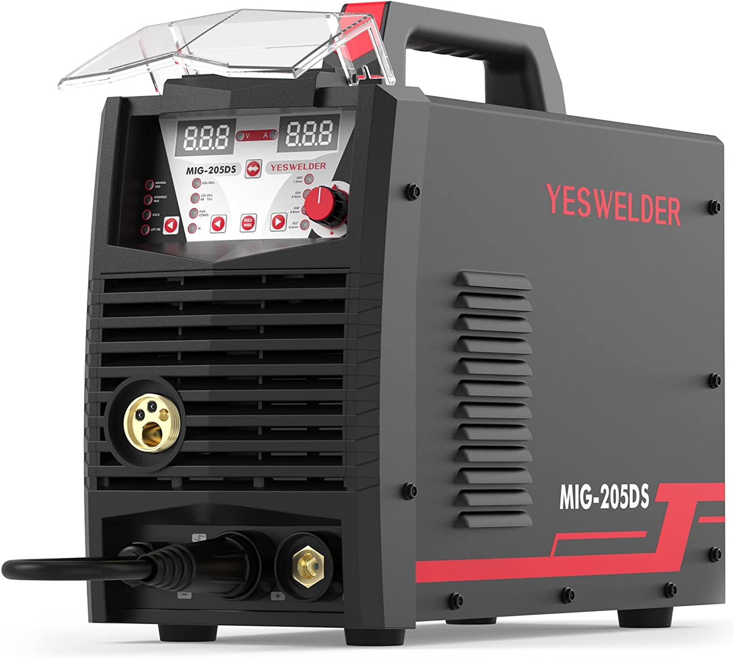 YesWelder MIG-205DS, 200Amp MIG/Stick/TIG Welder