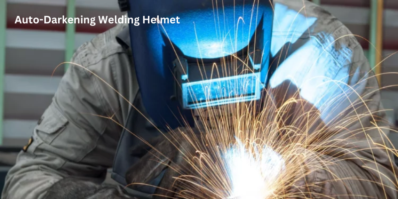 Welding Machine Safety Equipment And Tools: Auto-Darkening Welding Helmet