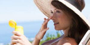 Sunscreen instead of primer for oily skin